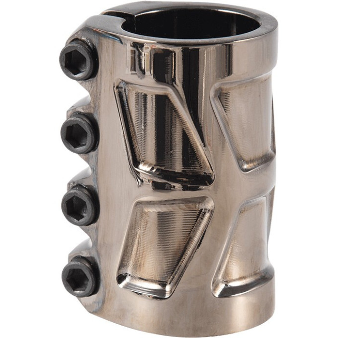 Зажим TECH TEAM 4 болта GS, SCS (HARPY) brown NN004038